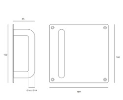 Madlá okrúhle priame Strieborný JNF