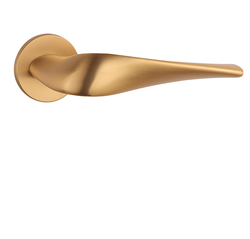 Kľučky na okrúhlych rozetách Zlatý APRILE