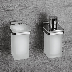 Držiaky na kefky a dózy Strieborný COLOMBO