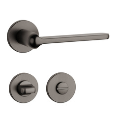 Kľučky na okrúhlych rozetách Sivý APRILE