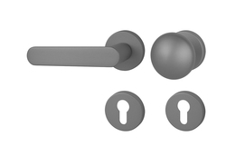 Kľučky na okrúhlych rozetách Sivý FROSIO BORTOLO