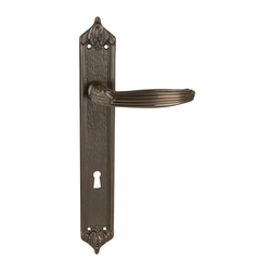 Kľučka na dvere CB - LOUIS XVI KLU11 - SH BRA - bronz antik (BR) | MP-KOVANIA.sk