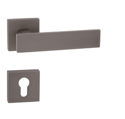 Kľučky na hranatých rozetách Sivý Tupai