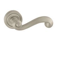 Kľučky na okrúhlych rozetách Strieborný Tupai