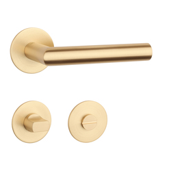 Kľučky na okrúhlych rozetách Zlatý STERK