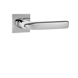 Kľučky na hranatých rozetách Strieborný Tupai