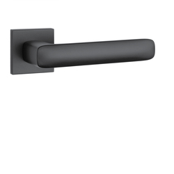 Kľučky na hranatých rozetách Čierny APRILE