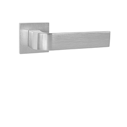 Kľučky na hranatých rozetách Strieborný Tupai