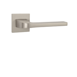 Kľučky na hranatých rozetách Strieborný Tupai