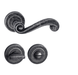 Kľučky na okrúhlych rozetách Sivý Tupai