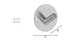 Samolepiace držiaky a vešiaky na uteráky Čierny SMEDBO