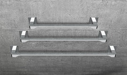 Držiaky na uterák Strieborný COLOMBO