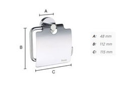 Držiaky toaletného papiera Strieborný SMEDBO
