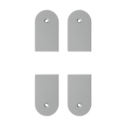 Skryté pánty a závesy na interiérové dvere Strieborný Koblenz