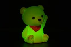 Nočné lampy Žltý DHK