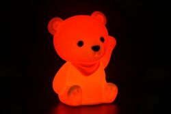 Nočné lampy Žltý DHK