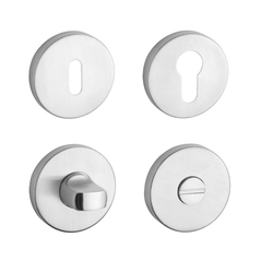 Okrúhle rozety Strieborný STERK