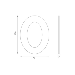 QR - ČÍSLICE A PIKTOGRAMY Strieborný LR
