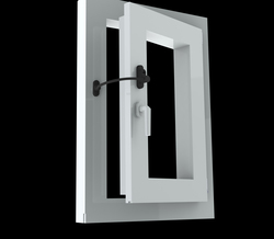 Bezpečnostné lankové zámky a západky na okná Čierny PD