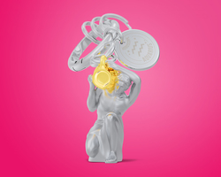 KĽÚČENKY Strieborný MTM