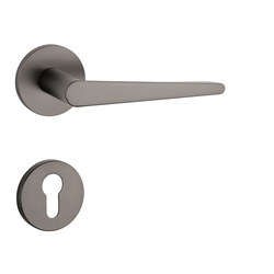 Kľučky na okrúhlych rozetách Sivý APRILE