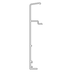 Príslušenstvo ku kovaniu na posuvné sklenené dvere Čierny SISCO SISTEM