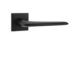 Kľučky na hranatých rozetách Čierny Tupai