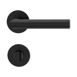 Kľučky na okrúhlych rozetách Čierny Griffwerk