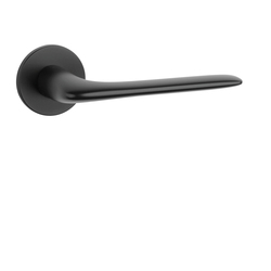 Kľučky na okrúhlych rozetách Čierny APRILE