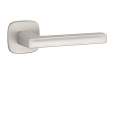 Kľučky na hranatých rozetách Strieborný APRILE