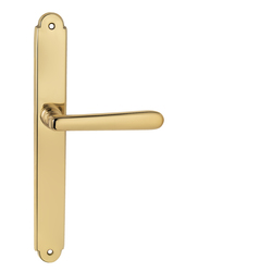 Kľučky na rustikálnych štítoch Zlatý NI