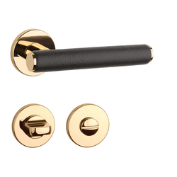 Kľučky na okrúhlych rozetách Zlatý APRILE