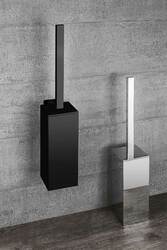 WC kefy s nádobou Čierny COLOMBO