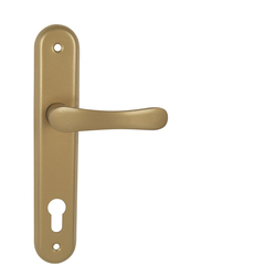 Kľučky na oválnych štítoch Zlatý KE