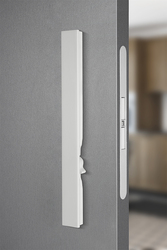 Madlá hranaté priame Biely FT