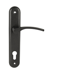 Kľučky na oválnych štítoch Sivý KE