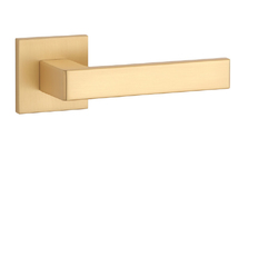 Kľučky na hranatých rozetách Zlatý APRILE