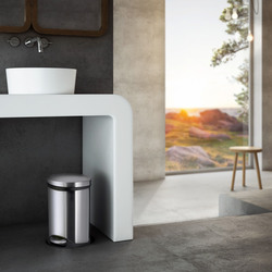 Kúpeľňové odpadkové koše Strieborný SMEDBO