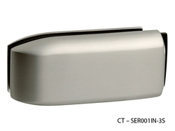 Zámky na sklenené dvere Strieborný CT