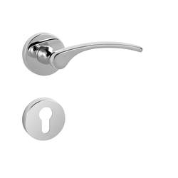 Kľučky na okrúhlych rozetách Strieborný FROSIO BORTOLO