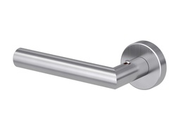 Kľučky na okrúhlych rozetách Strieborný Griffwerk