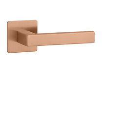 Kľučky na hranatých rozetách Medený STERK