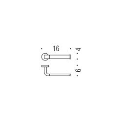 Držiaky toaletného papiera Strieborný COLOMBO