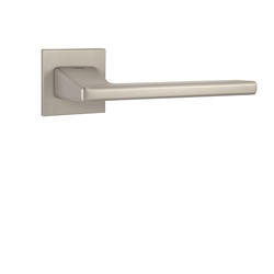 Kľučky na hranatých rozetách Strieborný Tupai