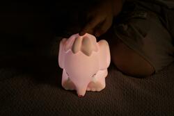 Nočné lampy Ružový DHK