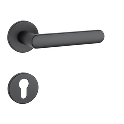 Kľučky na okrúhlych rozetách Čierny APRILE