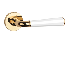 Kľučky na okrúhlych rozetách Kombinovaný APRILE