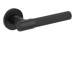 Kľučky na okrúhlych rozetách Čierny Griffwerk