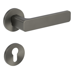 Kľučky na okrúhlych rozetách Sivý Griffwerk