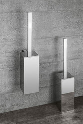 WC kefy s nádobou Strieborný COLOMBO